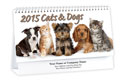 Cats And Dogs Desk Calendar